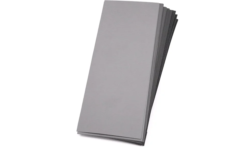 Våtslipepapir sett 42 ark 9×22,5 cm v:8650500