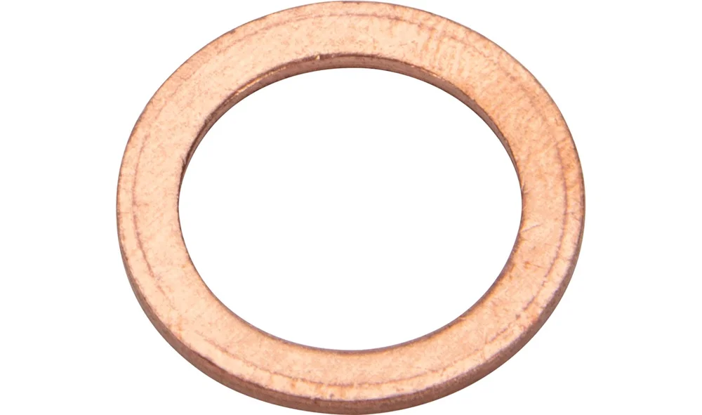 Kobberskive, 14x20x1,5 mm v:3237932