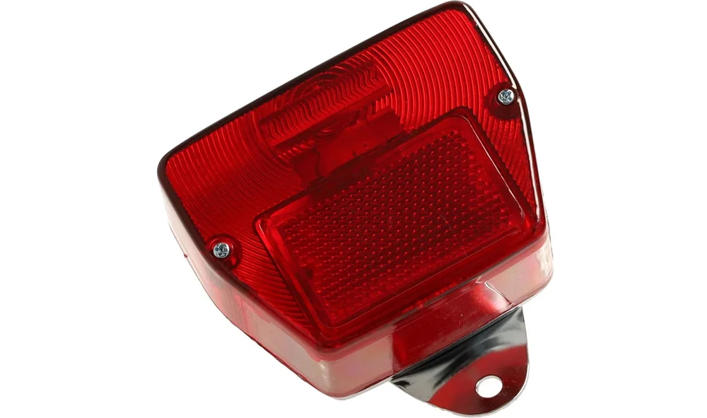 Baklys med holder, krom, standard v:1062429