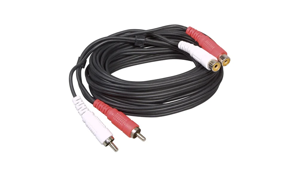 Phono forlenger kabel 2stk han\/hun 5M v:5008101