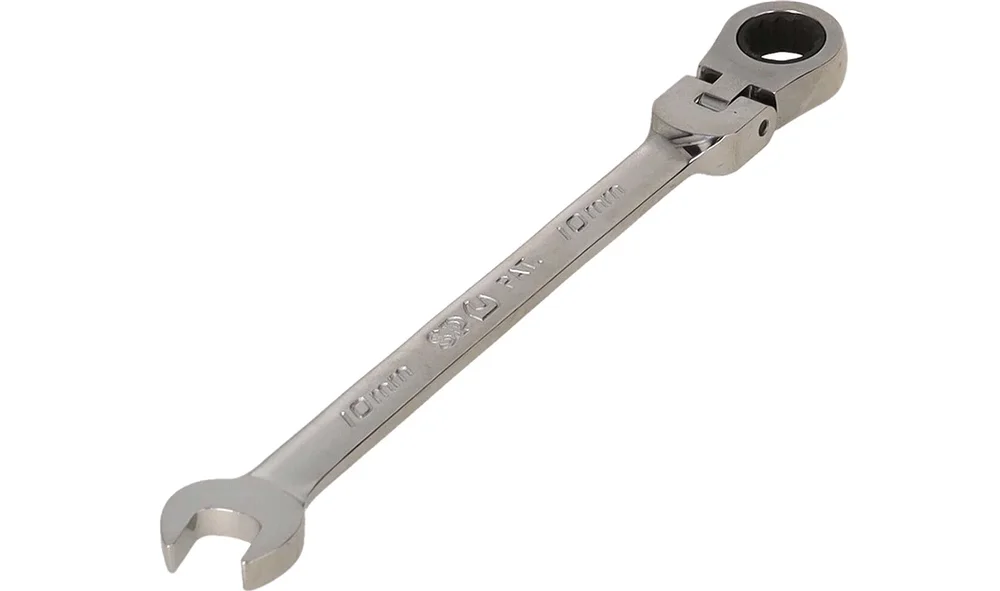 Ringgaffelnøkkel 10mm m\/skralle & flex v:2722803