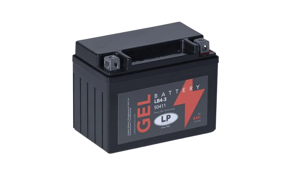 Batteri 12V-4Ah GB4L-B, Gel v:1569977