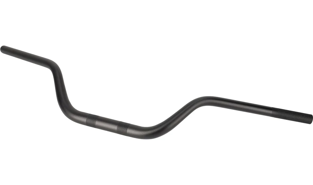 Styr fatbar Ø28,6mm aluminium sort højt v:9800119