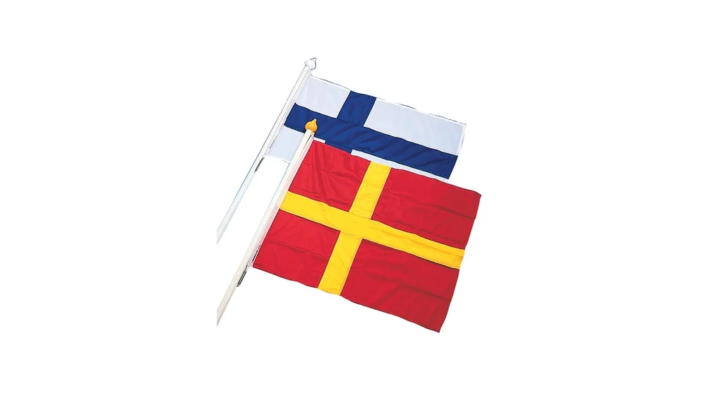 Fasadeflaggsett Skåne, 70 cm v:7043259