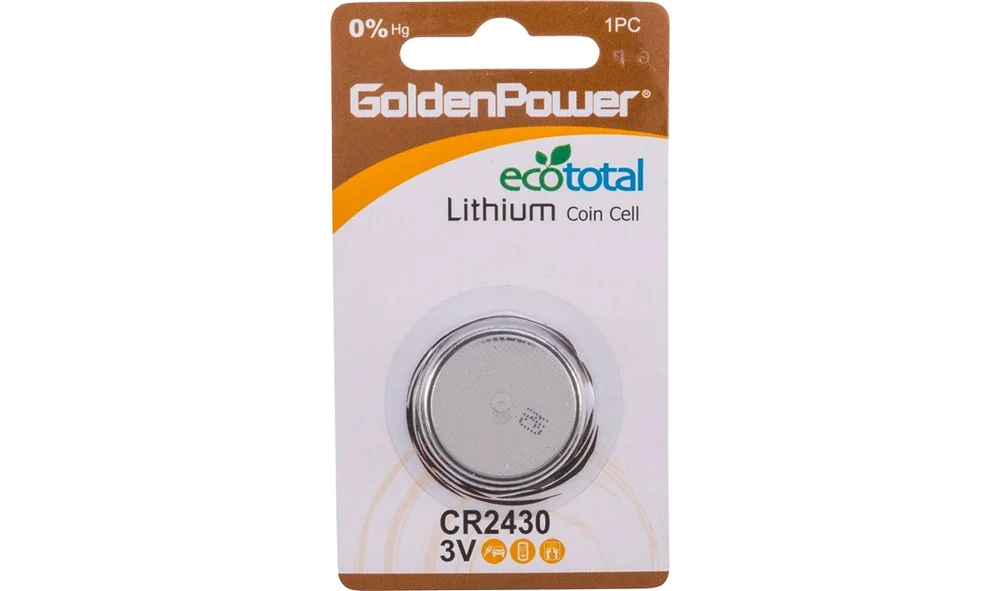 CR 2430 3,0V 280 mAh 24 x 3,0mm v:4785976
