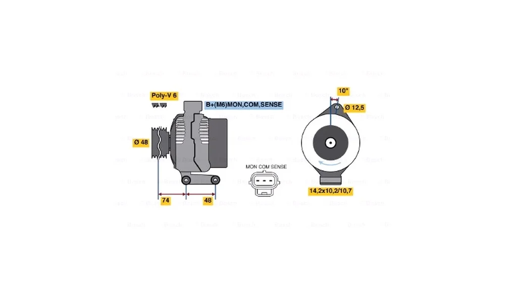 Dynamo – 0 986 044 701 – (BOSCH) v:3485602