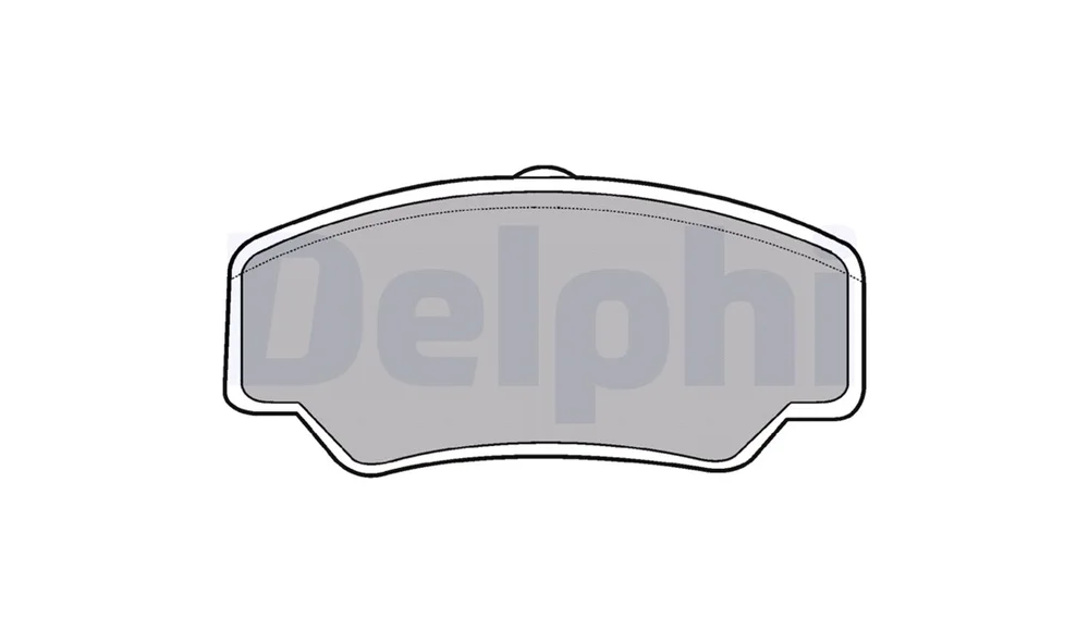 Bremsekloss Sett - LP488 - (Delphi) v:625450