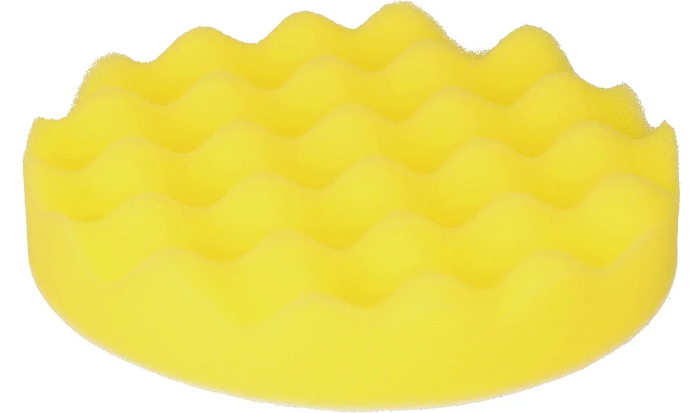 Polerrondel Gul vaflet medium 150 mm v:669756