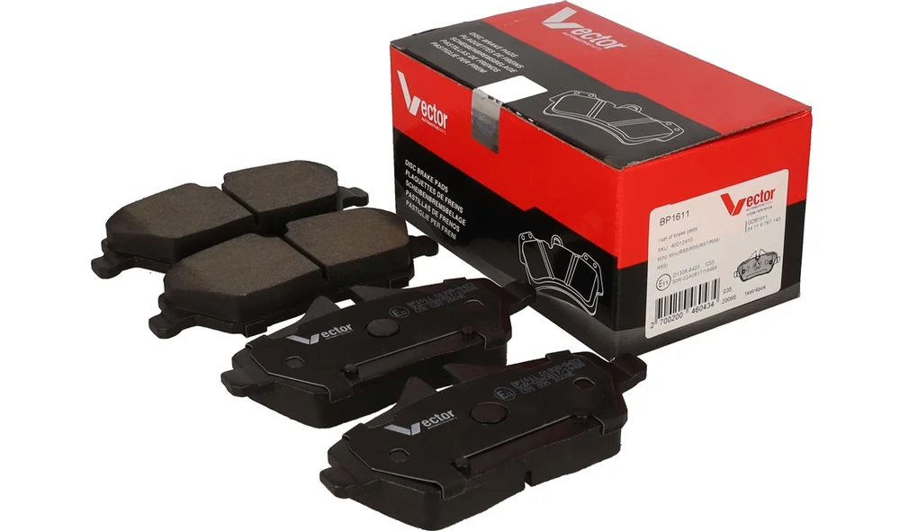 Bremsekloss Sett GDB1611 COTEC (Vector) v:9432804