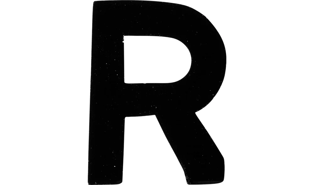 Bokstav klistremerke \R\&raquo; v:5919778″&raquo;&raquo;
