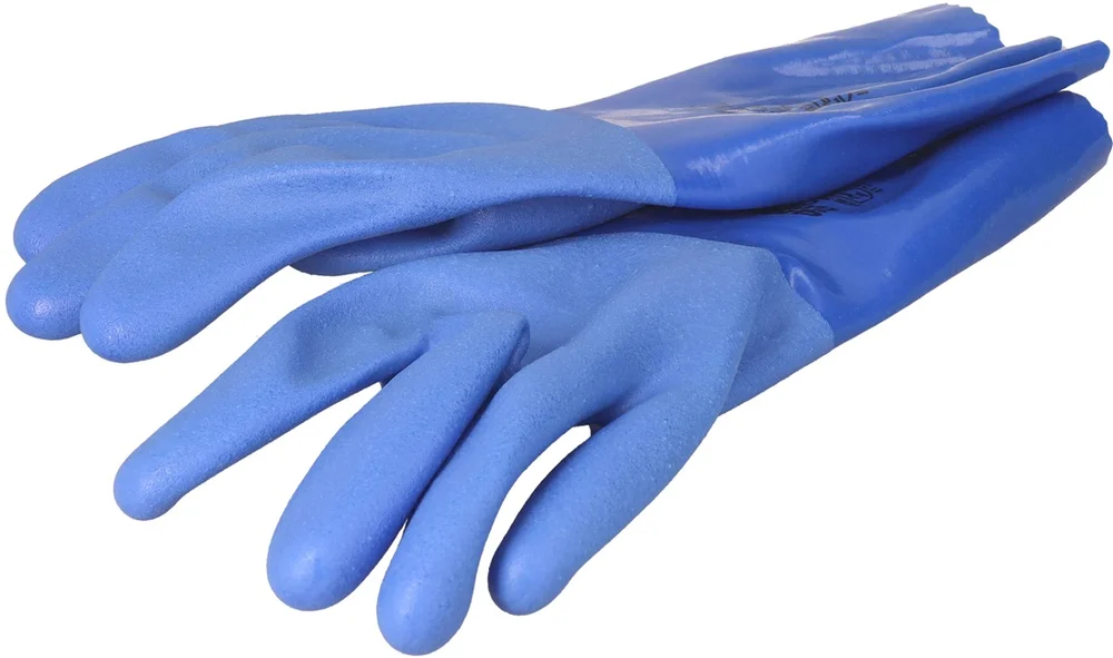 Kjemisk bestandige hansker PVC STR 10 v:6516910