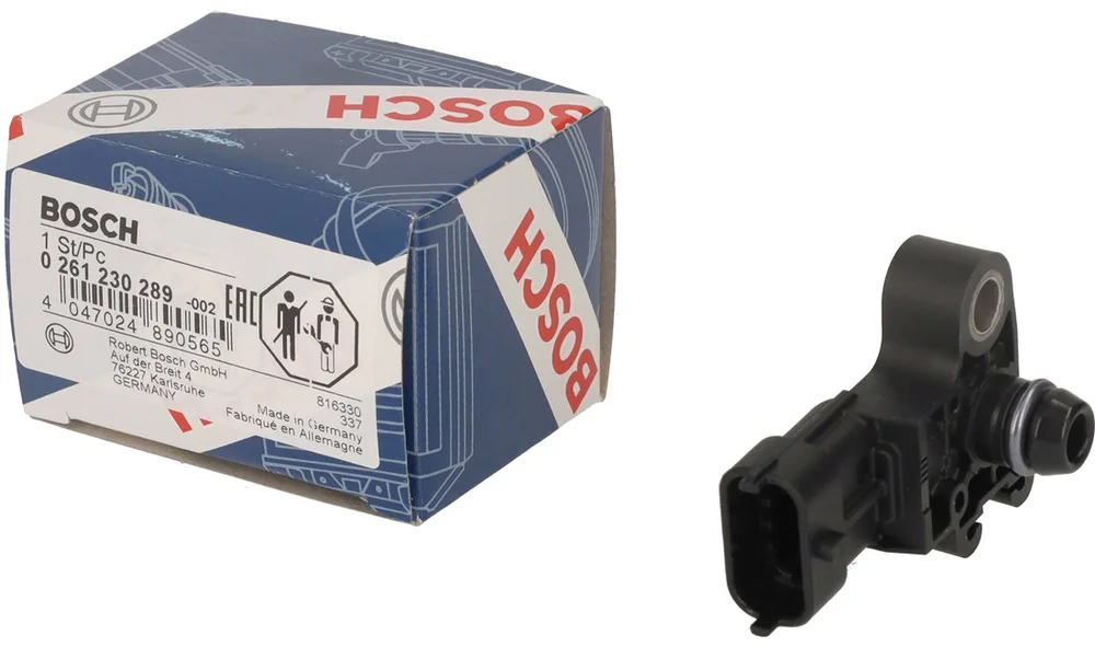 Sensor, Sugerørtrykk 0 261 230 289 (BOSC v:7138640 Sensor, Sugerørtrykk 0 261 230 289 (BOSC v:7138640