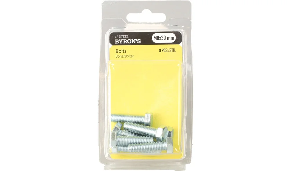 Bolte M8x30 mm – 8 stk v:4543859