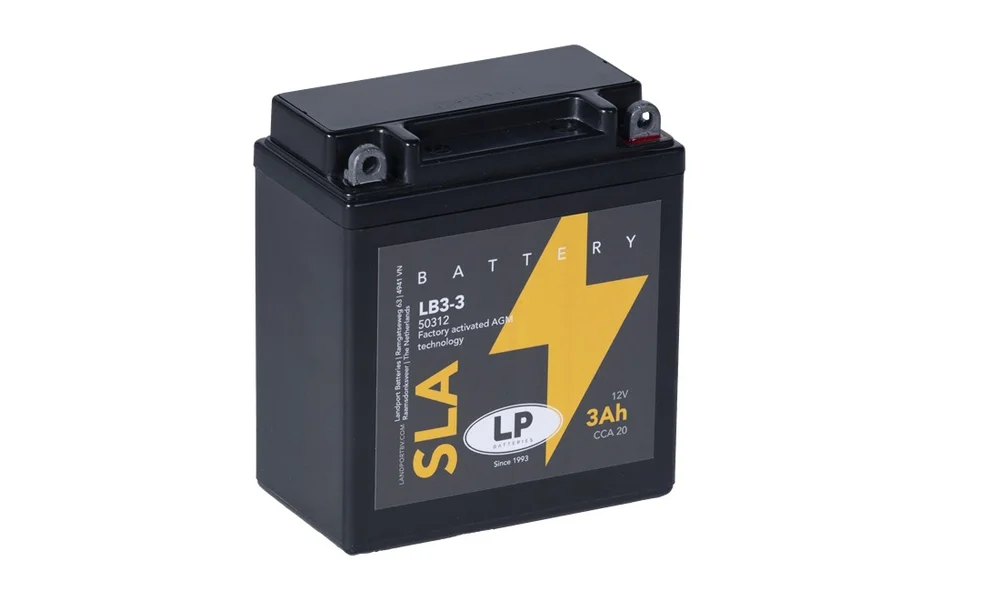 Batteri LP 12V-3Ah AGM, Honda XL350 85 v:5628678