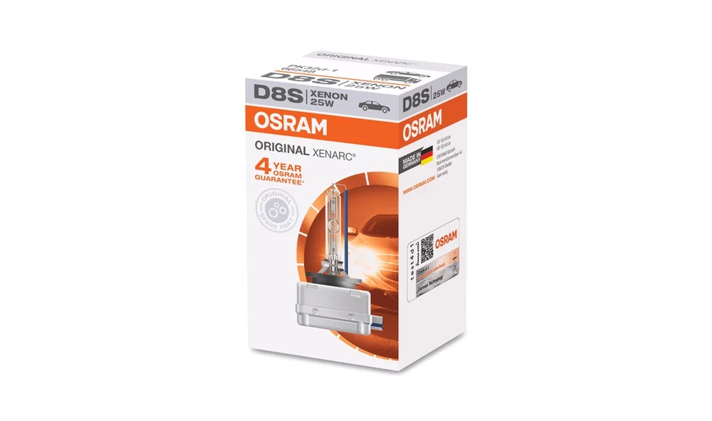 Pære D8S XENARC 66548 25W PK32d-1 Osram v:1025443