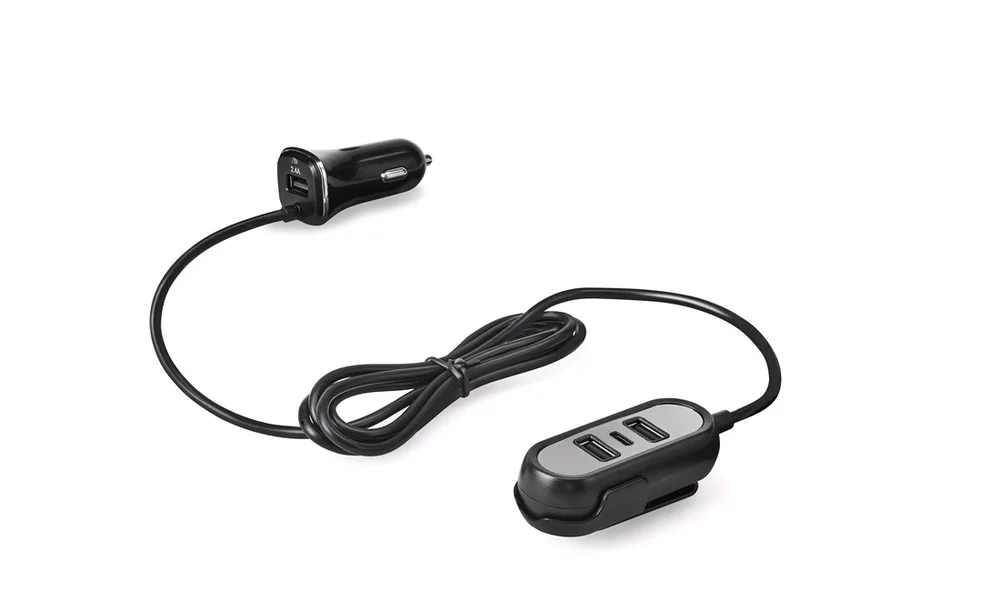 12-24V USB adapter front og bak USB-A\/C v:9638322