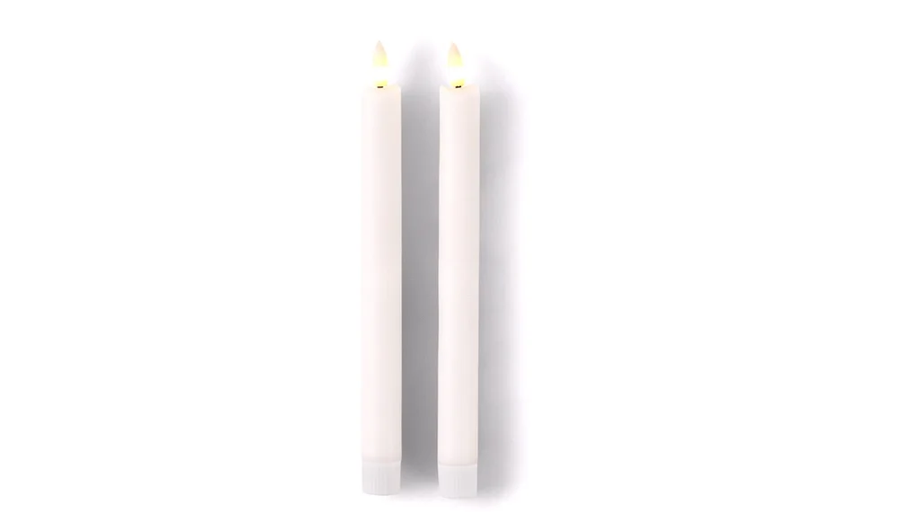 LED kronelys med timer 2 stk v:7271475