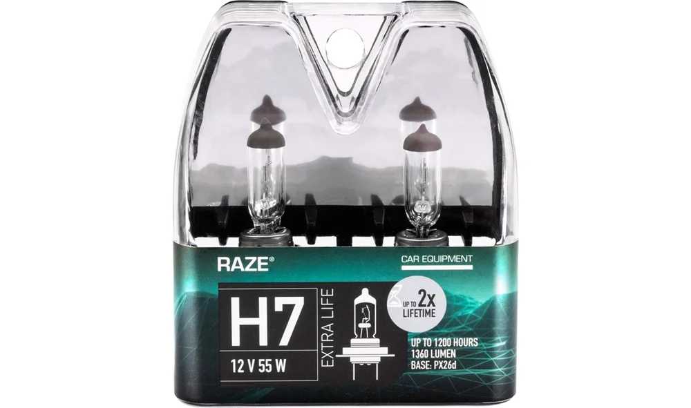 EXTRA LIFE pæresett H7 RAZE v:694862