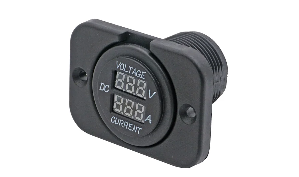 1852 panel med volt- & amperemeter 6-30 v:8882155
