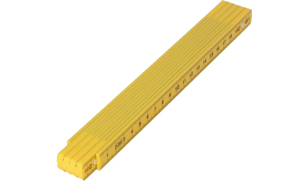 Tommestokk 2 meter plastikk v:2218486