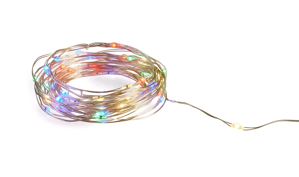 Dekorasjonslyslenke 50 LED mulitifarget v:2683597 Dekorasjonslyslenke 50 LED mulitifarget v:2683597