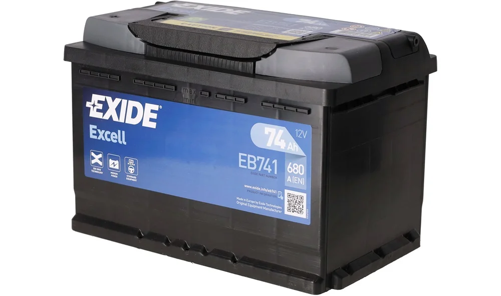 Batteri - EB741 - EXCELL ** - (Exide) v:9234594
