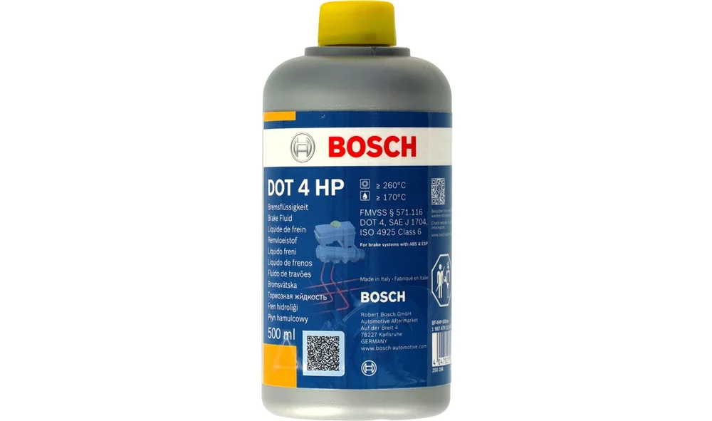 Bremsevæske DOT4 500 ml Bosch v:5948013 Bremsevæske DOT4 500 ml Bosch v:5948013
