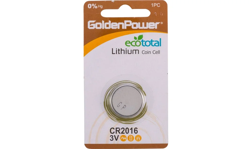CR2016 3,0V, 85 mAh 20*1,6mm v:2920691