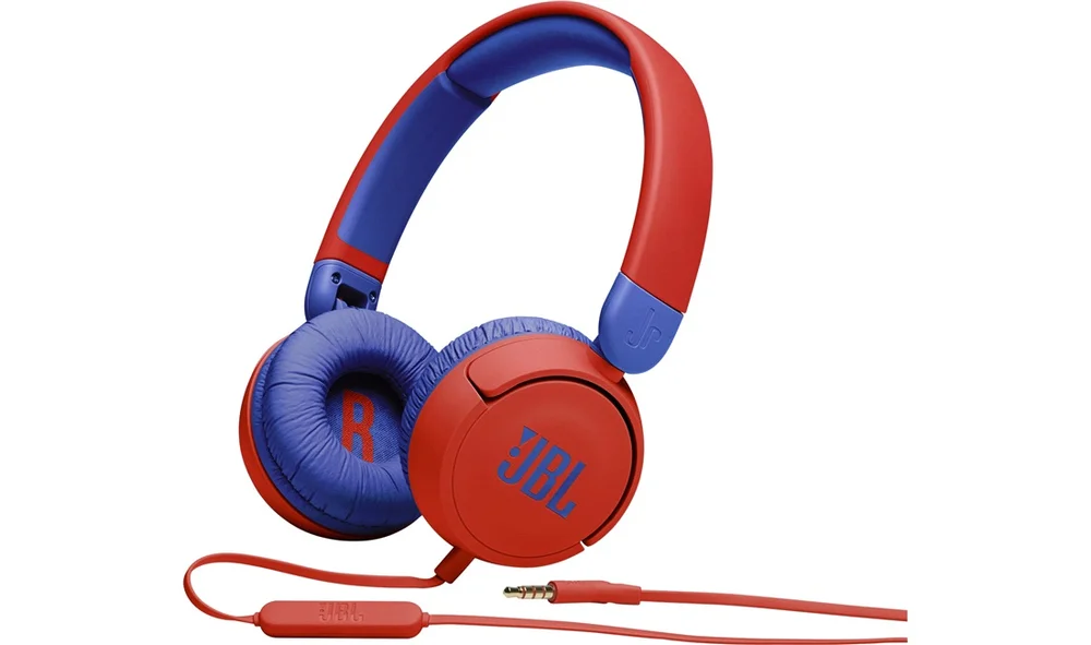 JBL Barn JR310 Hodetelefoner, rød\/blå v:5887460 JBL Barn JR310 Hodetelefoner, rød\/blå v:5887460