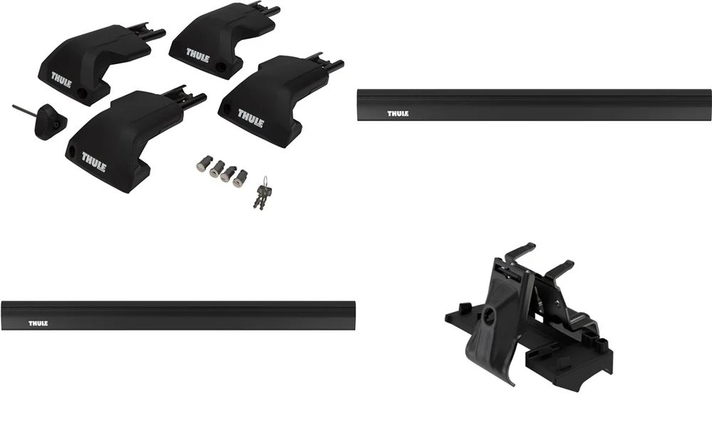 Tagbøjler, Thule WingBar Edge Sort v:2525077 Tagbøjler, Thule WingBar Edge Sort v:2525077