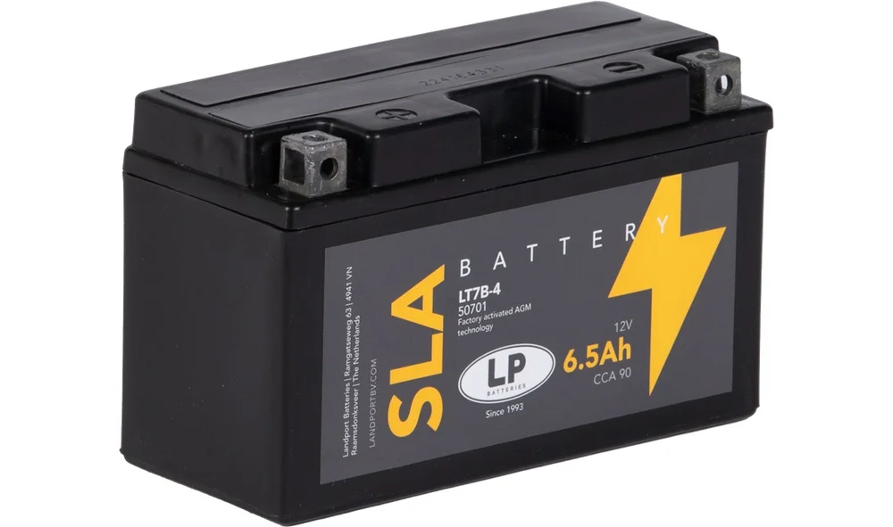 Batteri 12V-6Ah, vedl fritt YT7B-4 v:3461397