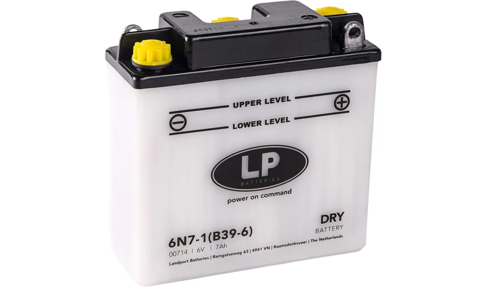 Batteri 6V-7Ah, B39-6, syrebatteri v:1814951