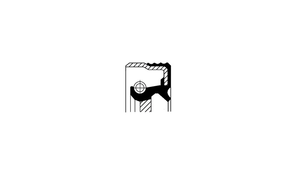 Akseltetningsring, Differensial 12014054 v:6777509 Akseltetningsring, Differensial 12014054 v:6777509