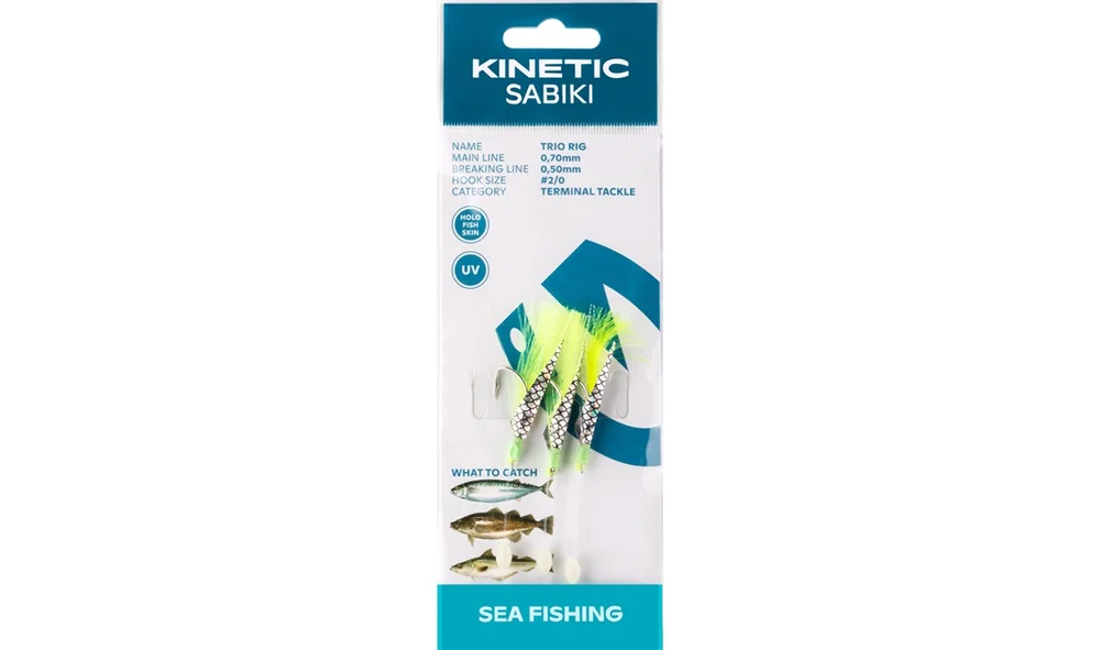 Takkel, Sabiki Trio Chartreuse Flash v:301821