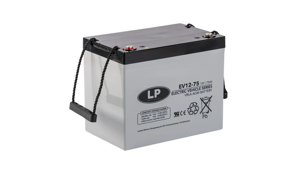 Batteri LP 12V-75Ah VRLA EV12075 T6 AGM v:5232337