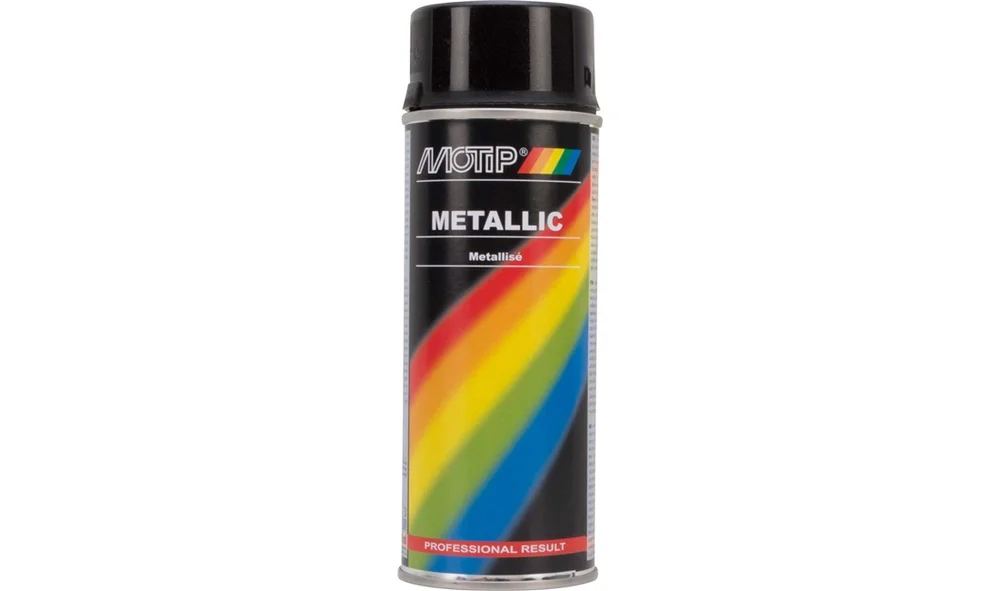Spraymaling, sort metallic 400 ml v:4546903