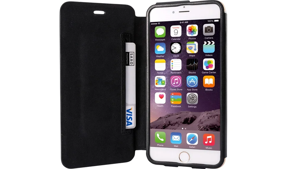 Mobilcover m kortholdert iPhone 6 PLUS v:5697048