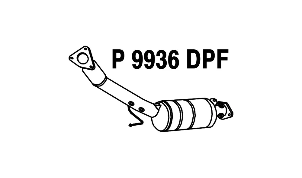 Sot-\/ Partikelfilter, Eksosanlegg v:6090048 Sot-\/ Partikelfilter, Eksosanlegg v:6090048