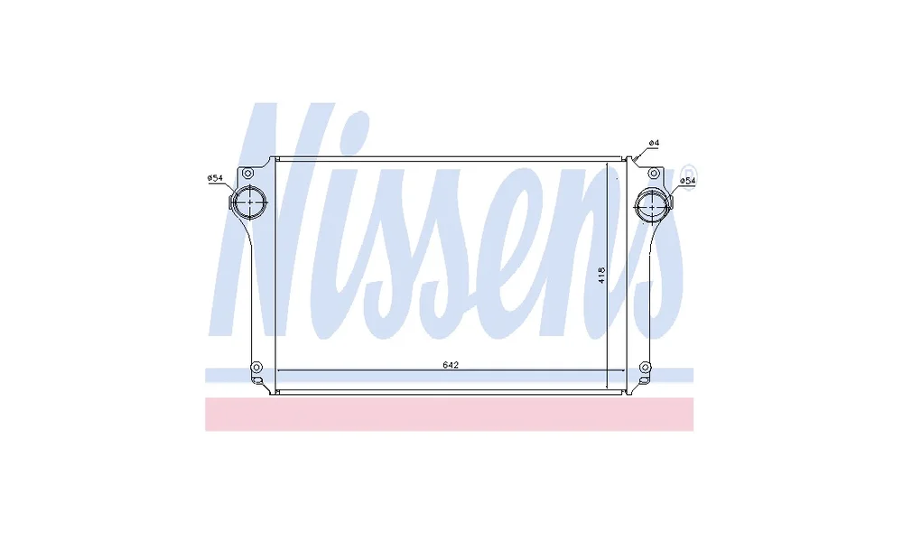 Intercooler – 96614 – (Nissens) v:6840748