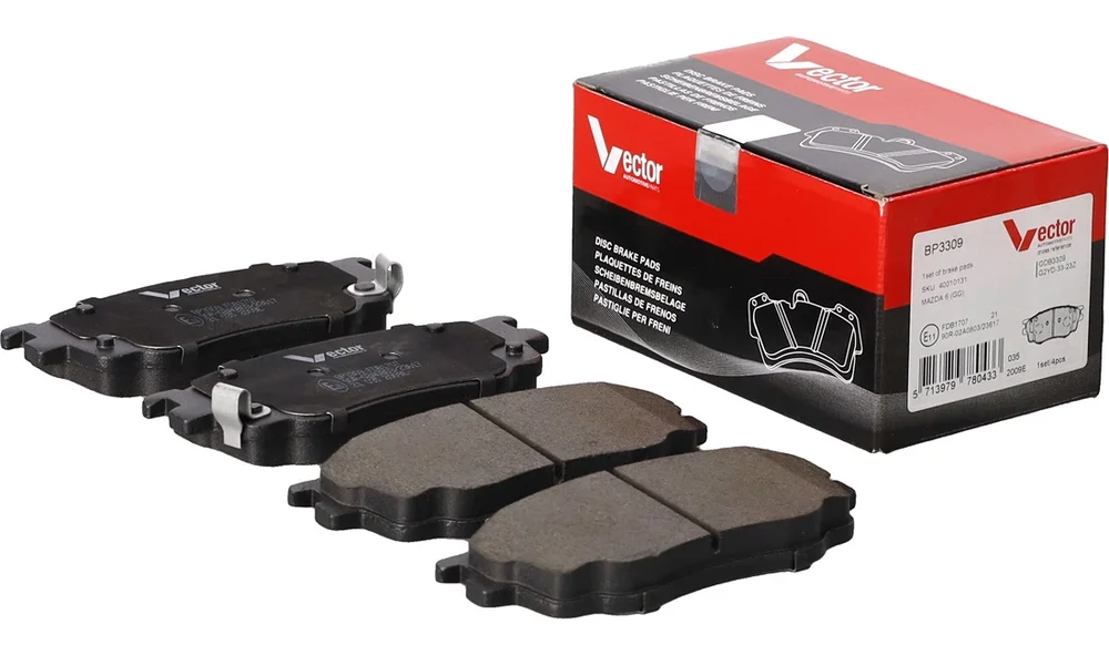 Bremsekloss Sett GDB3309 COTEC (Vector) v:778203