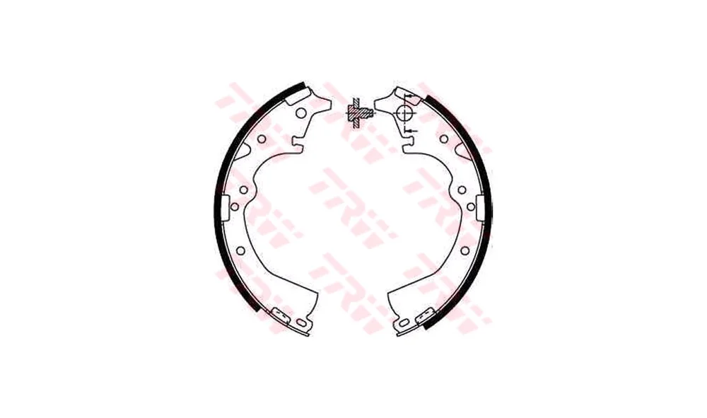 Bremsesko Sett – GS8184 – (TRW) v:1357434 Bremsesko Sett – GS8184 – (TRW) v:1357434