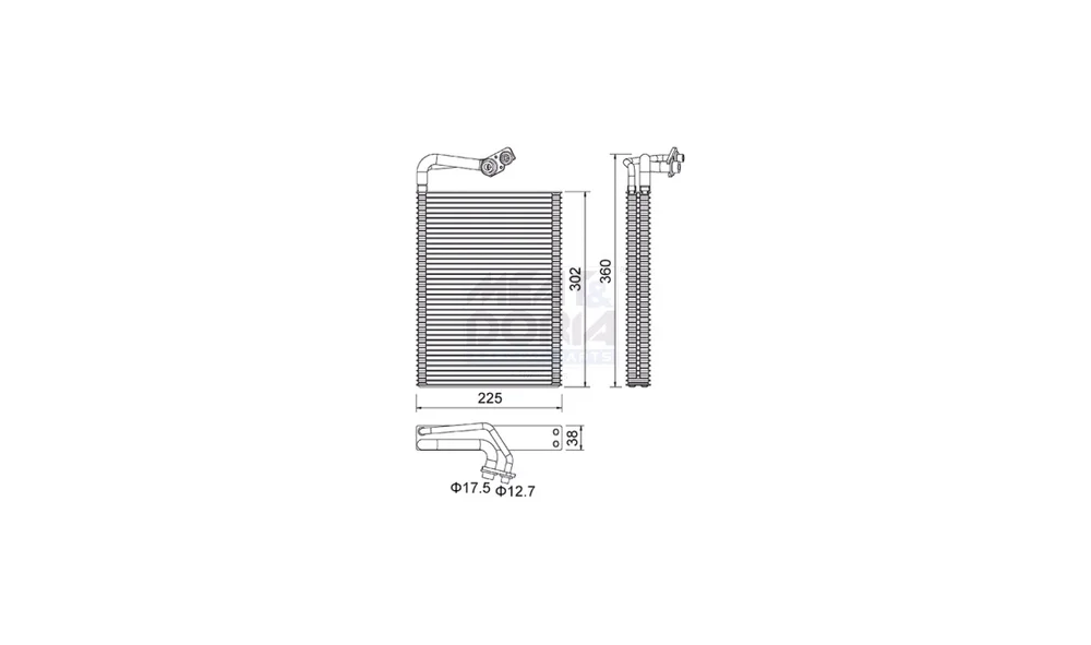 Fordamper, klimaanlegg 997085 (Meat & Do v:7252275 Fordamper, klimaanlegg 997085 (Meat & Do v:7252275