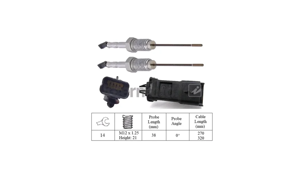 Sensor, Eksostemperatur 27448 (Intermoto v:5111687