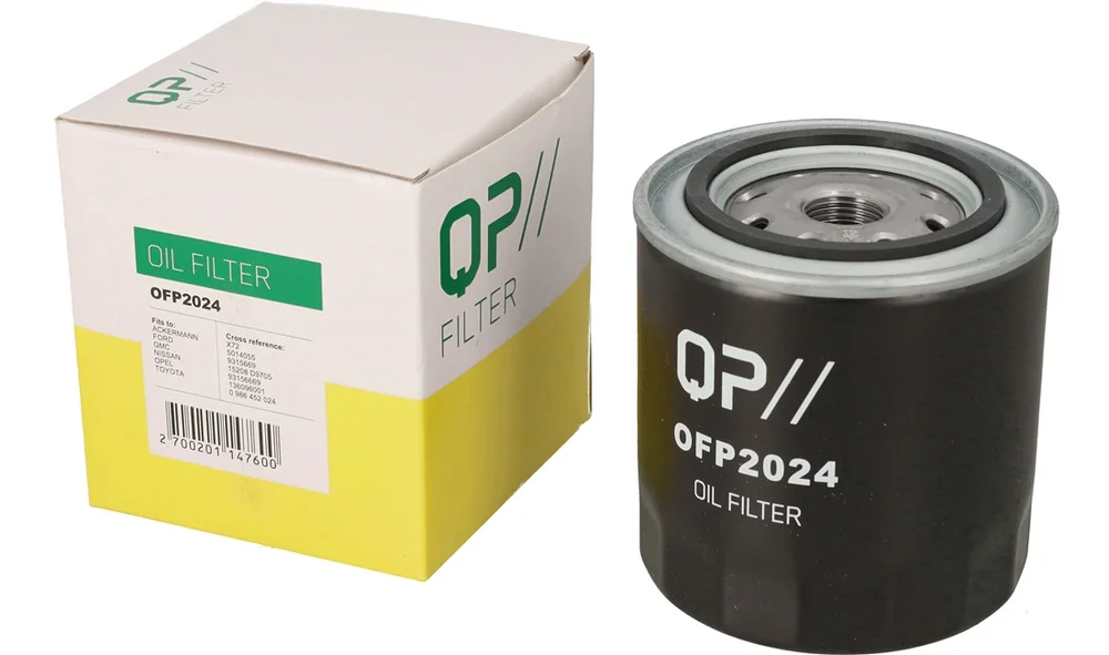 Oljefilter - 0 986 452 024 - (QP Filter) v:6201606