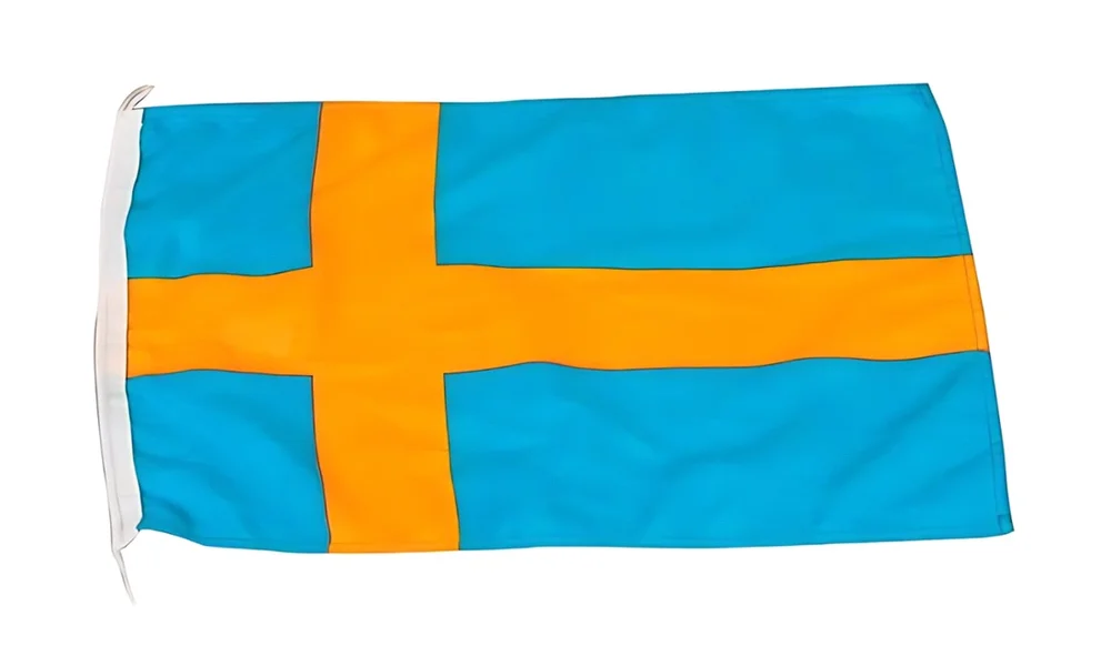 Gjesteflagg Sverige, 30×45 cm v:129676