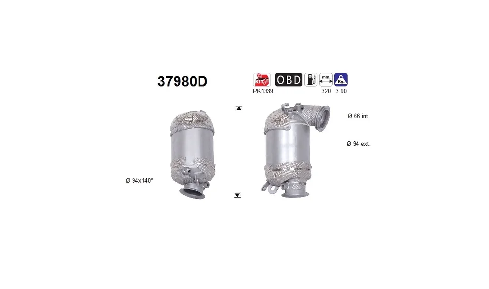 Katalysator – 37980D – (AS) v:7282317