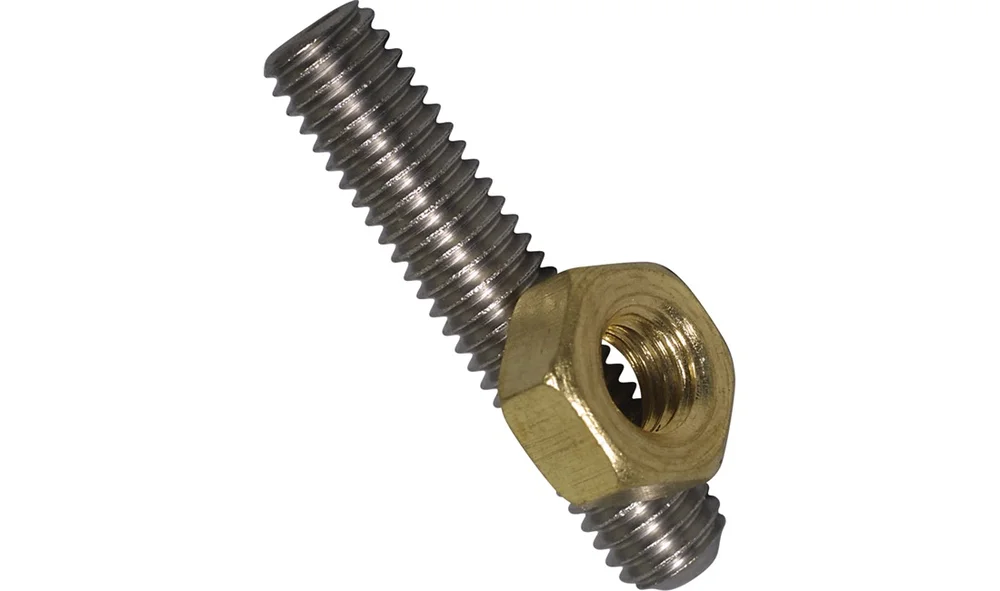 Eksosbolt, rustfri – med mutter v:9669694