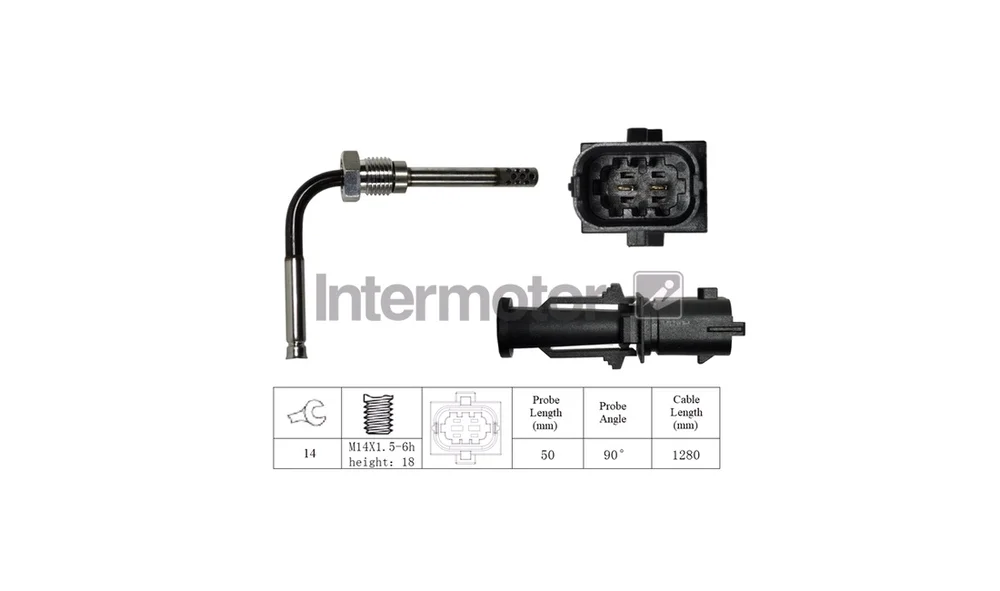 Sensor, Eksostemperatur 27332 (Intermoto v:1382365