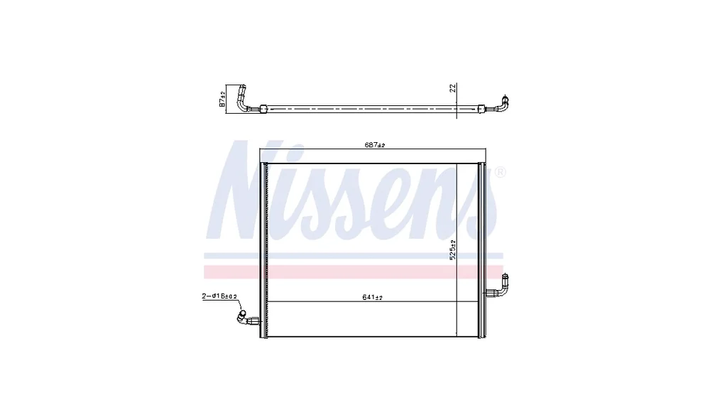 Lavtemperaturkjøler, intercooler 606419 v:7597638 Lavtemperaturkjøler, intercooler 606419 v:7597638