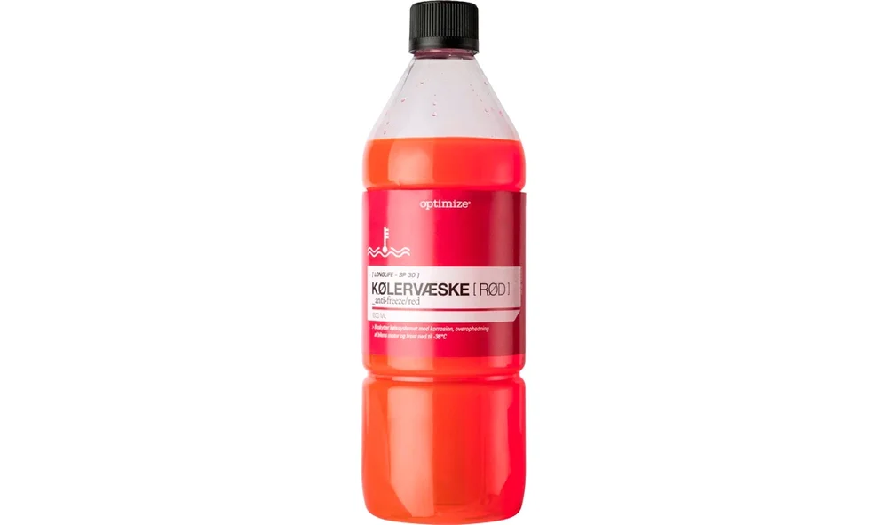 Kjølevæske, Rød, 1 liter v:9508934 Kjølevæske, Rød, 1 liter v:9508934